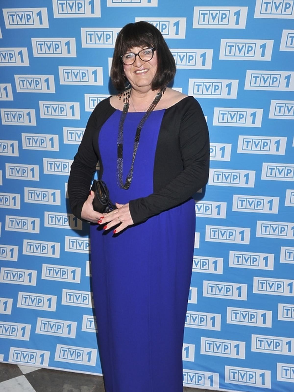 Anna Grodzka na gali rozdania nagród Wiktory 2012