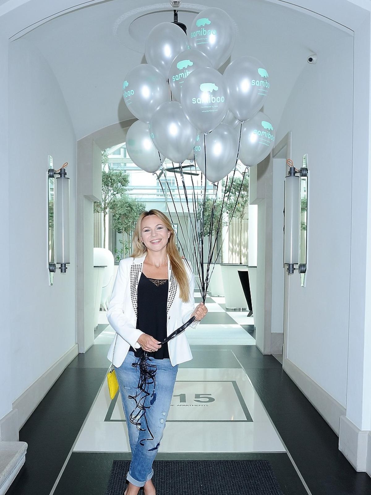 Anna Guzik na prezentacji kolekcji dla dzieci