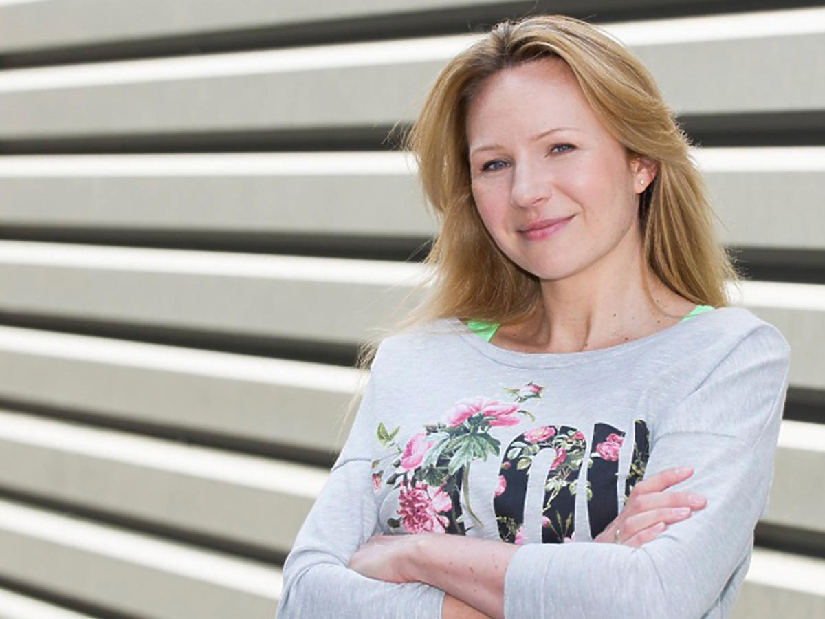 Anna Guzik po porodzie