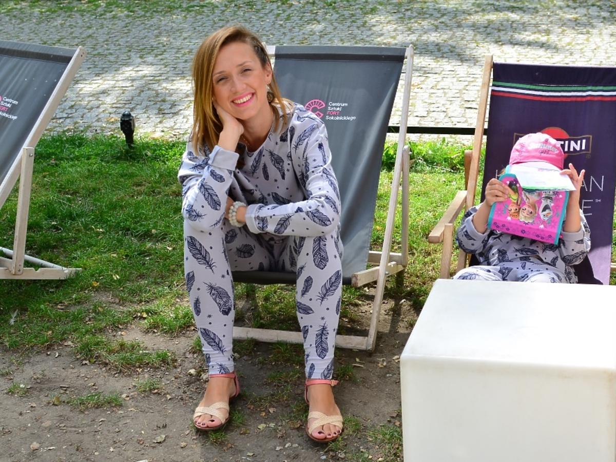 Anna Gzyra z córką