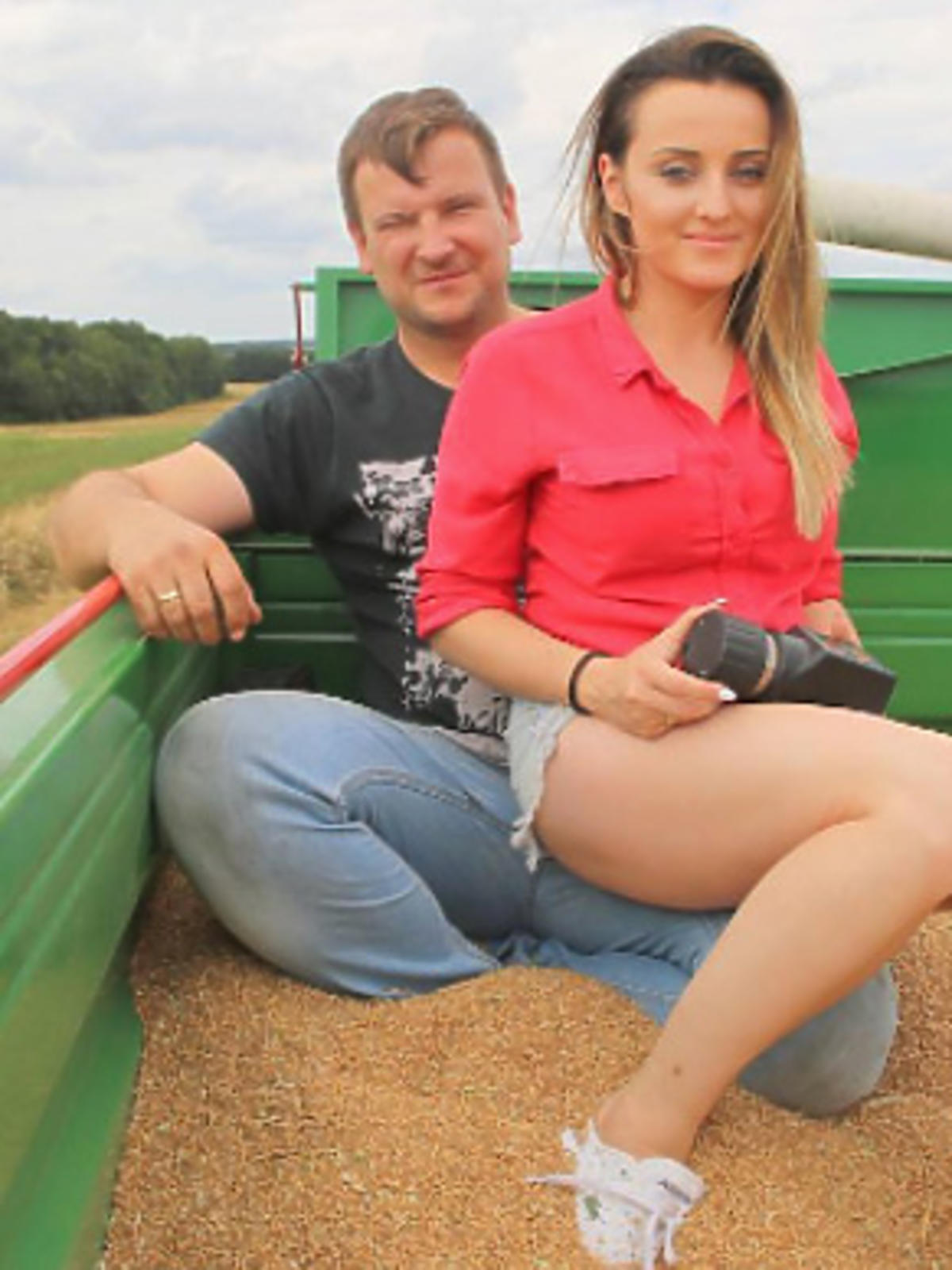 Anna i Grzegorz Bardowscy pracują na gospodarstwie