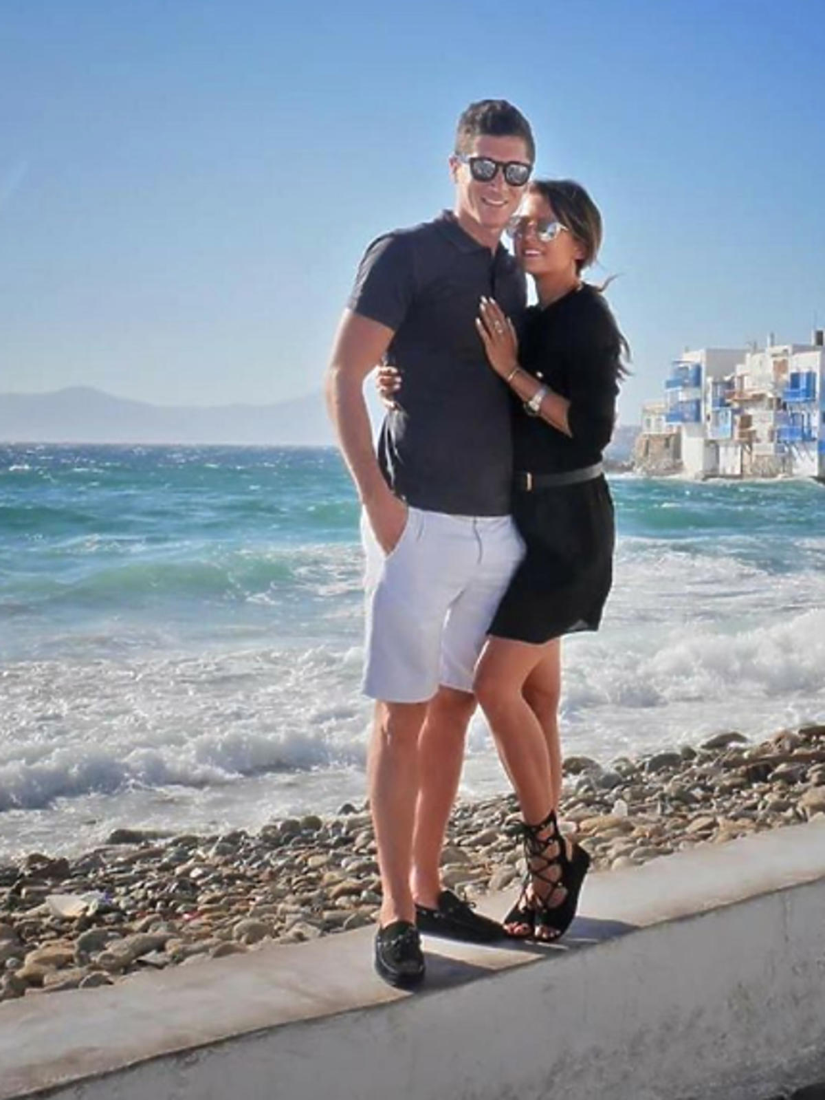 Anna i Robert Lewandowscy