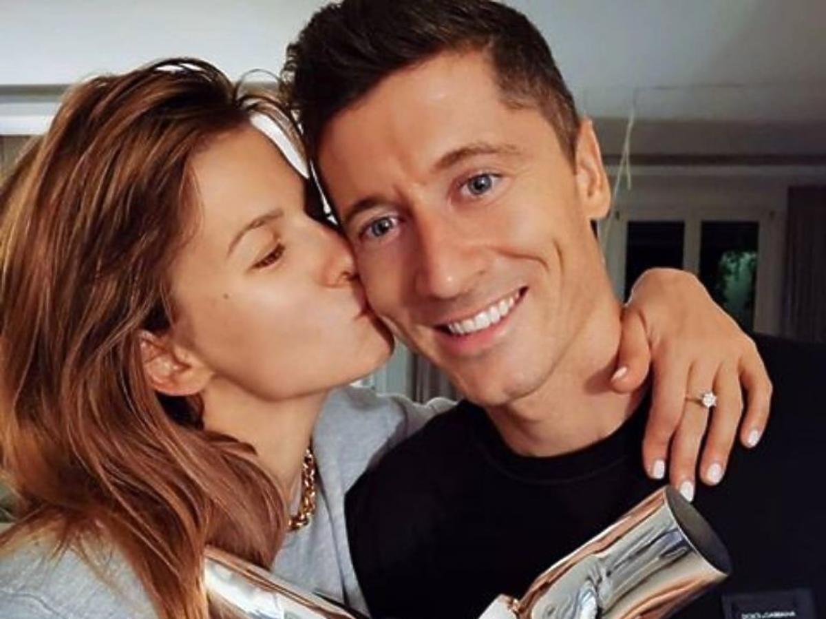 Anna i Robert Lewandowscy