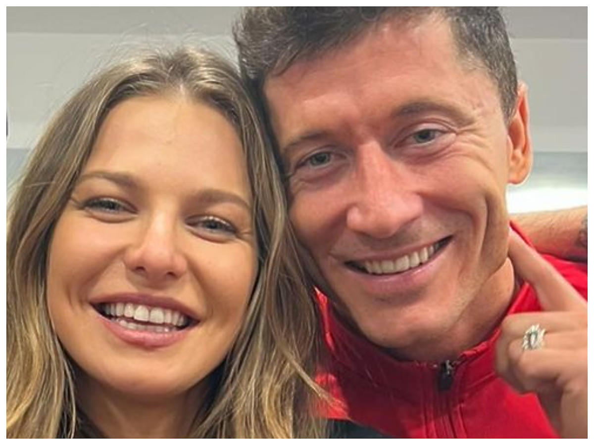 Anna i Robert Lewandowscy