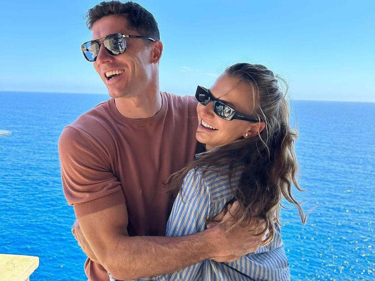 Anna i Robert Lewandowscy