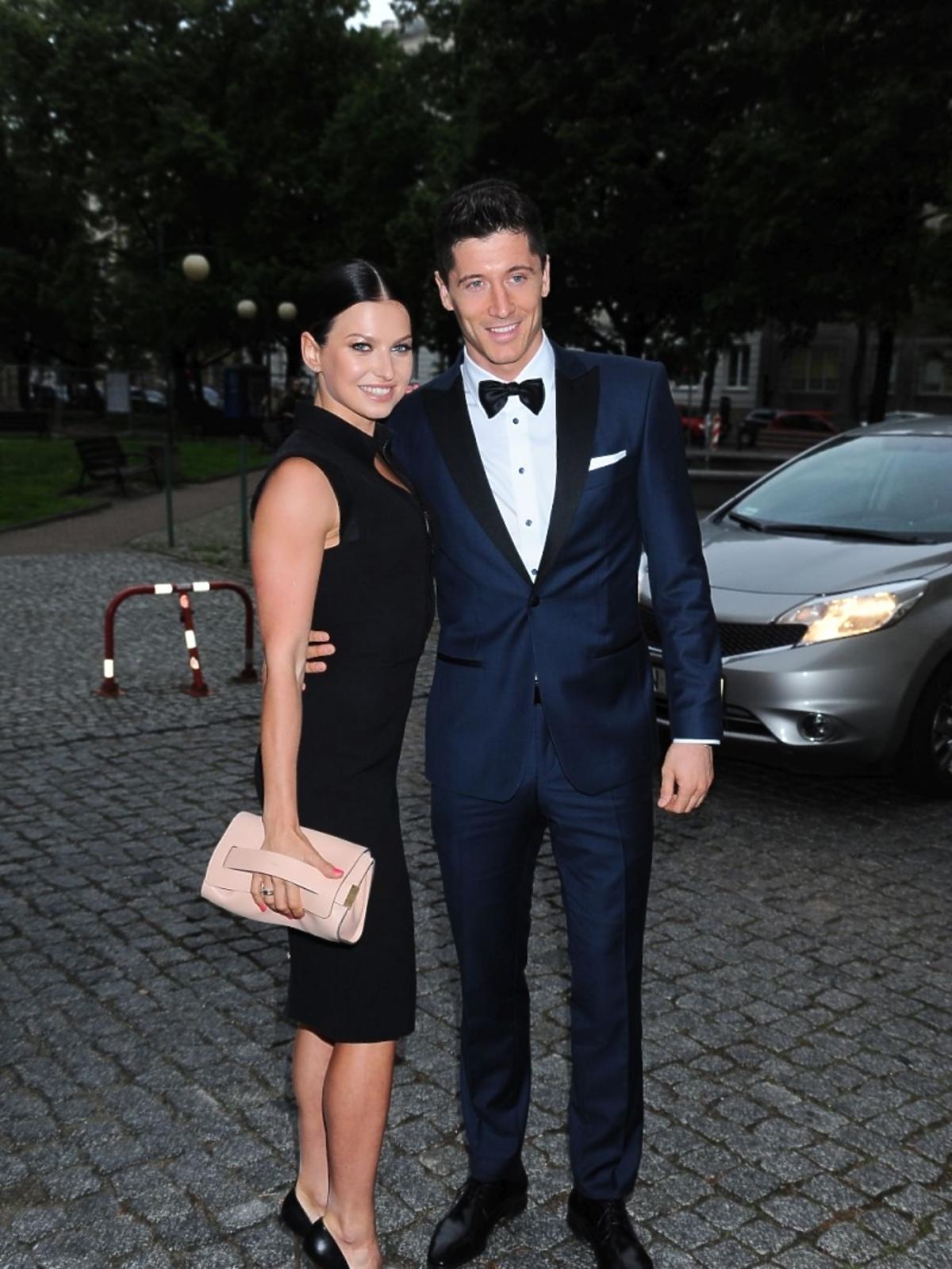 Anna i Robert Lewandowscy na gali Superbrands