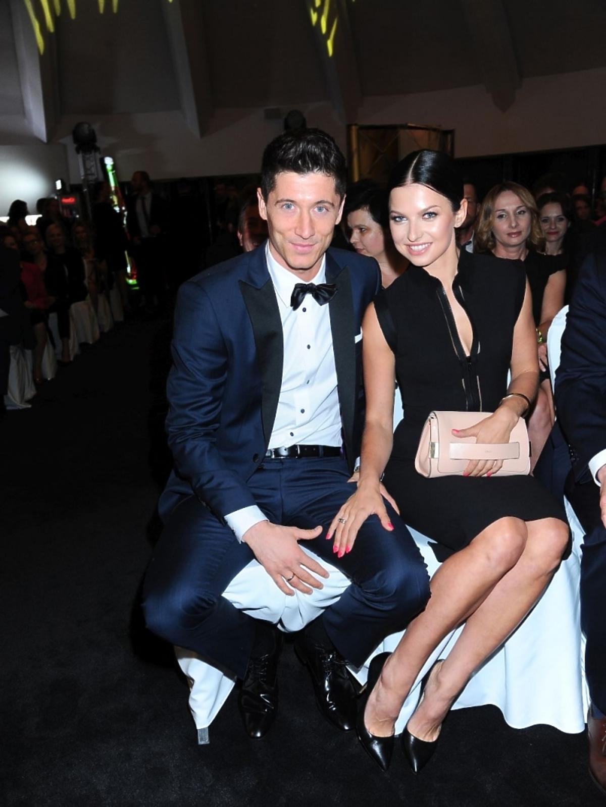 Anna i Robert Lewandowscy na gali Superbrands