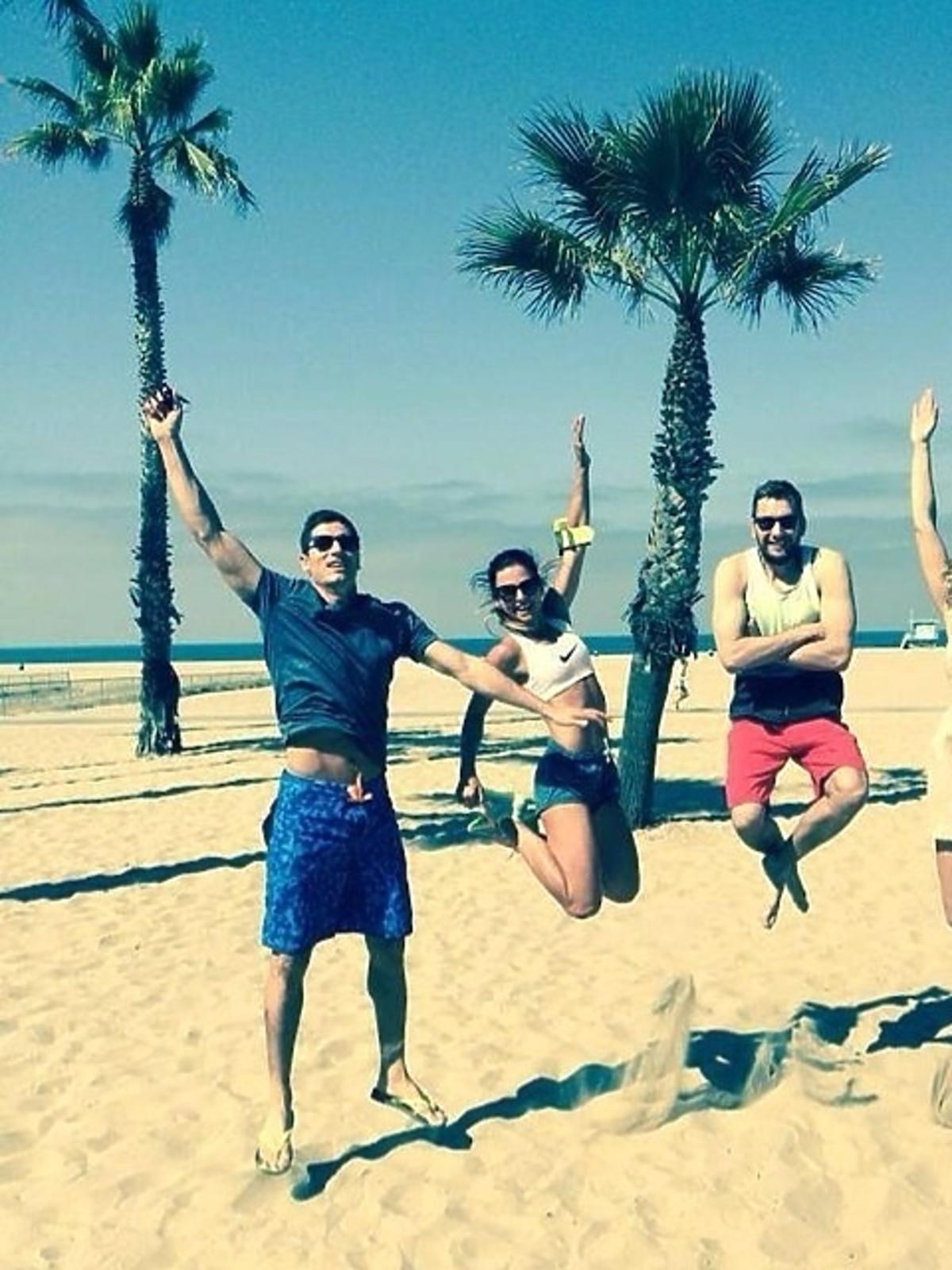 Anna i Robert Lewandowscy na wakacjach w USA