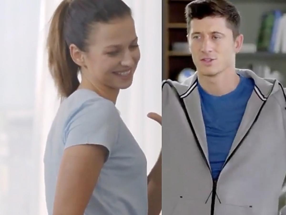 Anna i Robert Lewandowscy w reklamie T-Mobile