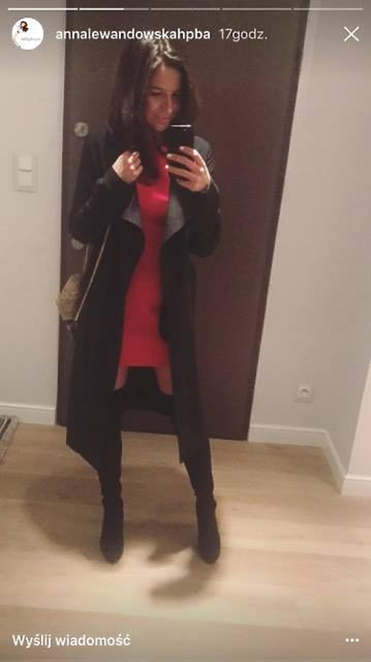 Anna Lewandowska ćwiczy w ciąży
