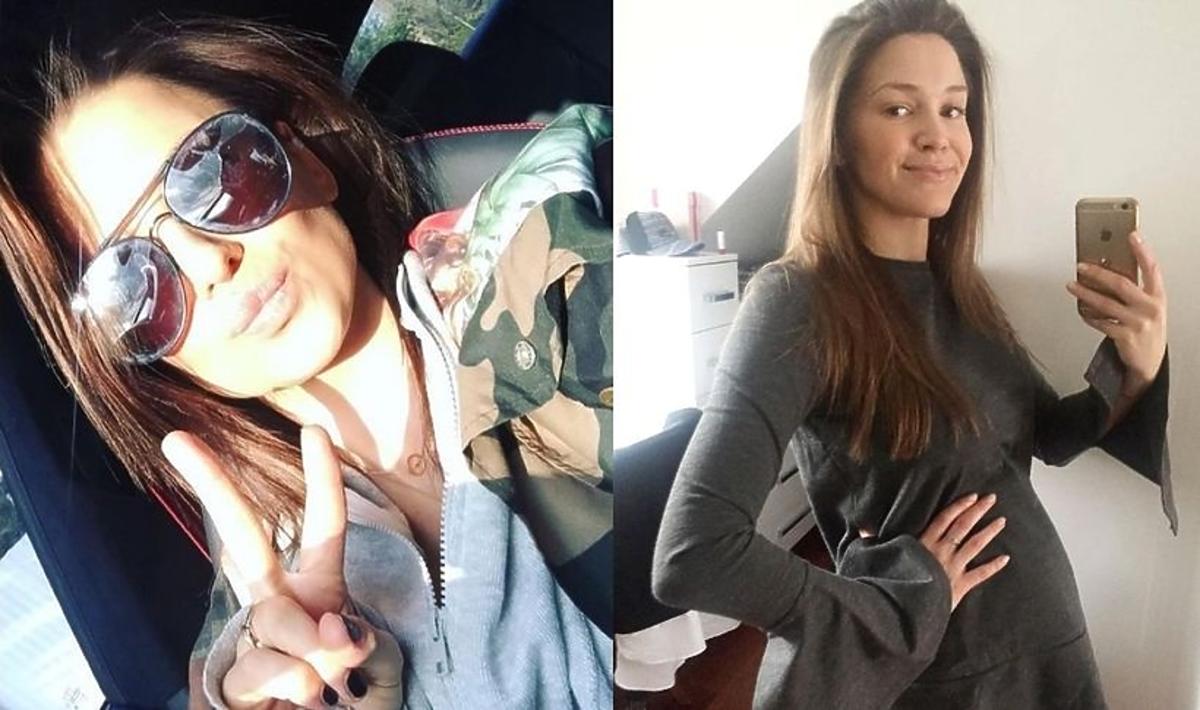 Anna Lewandowska i Natalia Jakuła wspierają się w ciąży
