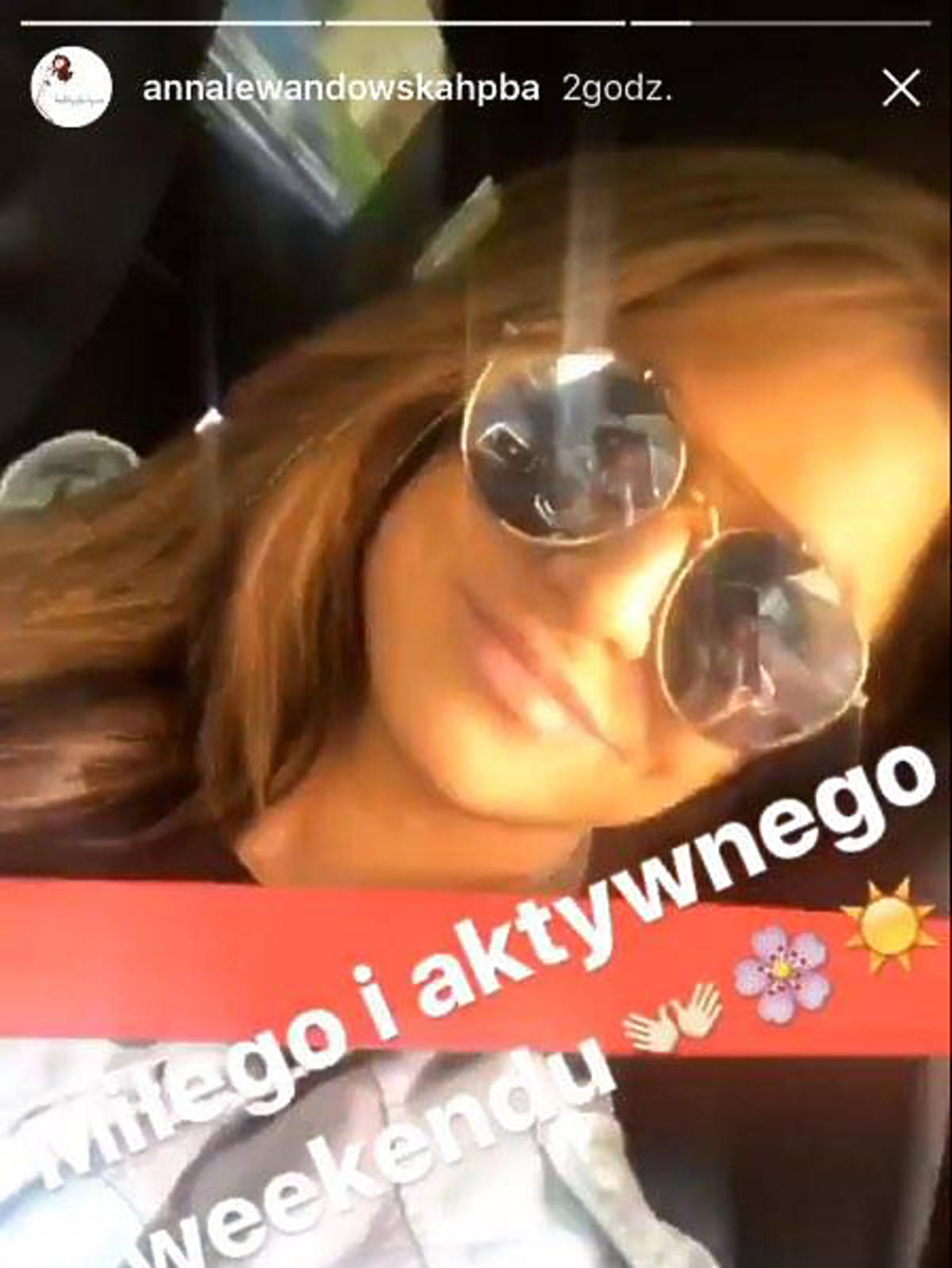 Anna Lewandowska - jak spędza majówkę