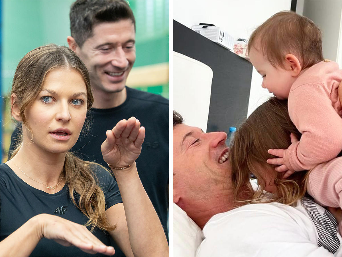 Anna Lewandowska o zabawie Roberta Lewandowskiego z córkami "Potem