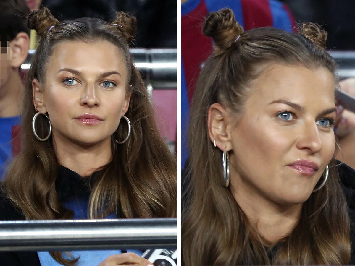 Anna Lewandowska na meczu Barcelony. Oj... nie była zadowolona! [DUŻO ZDJĘĆ]