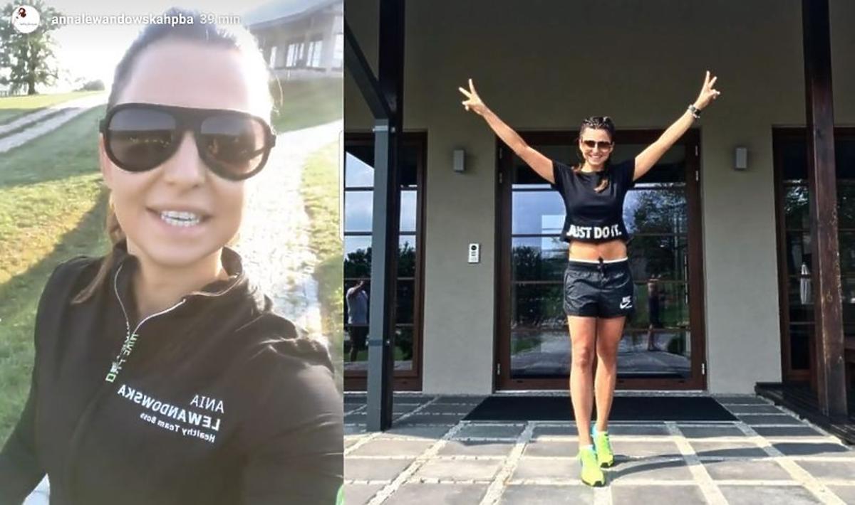 Anna Lewandowska na obozie treningowym w Dojo Stara Wieś