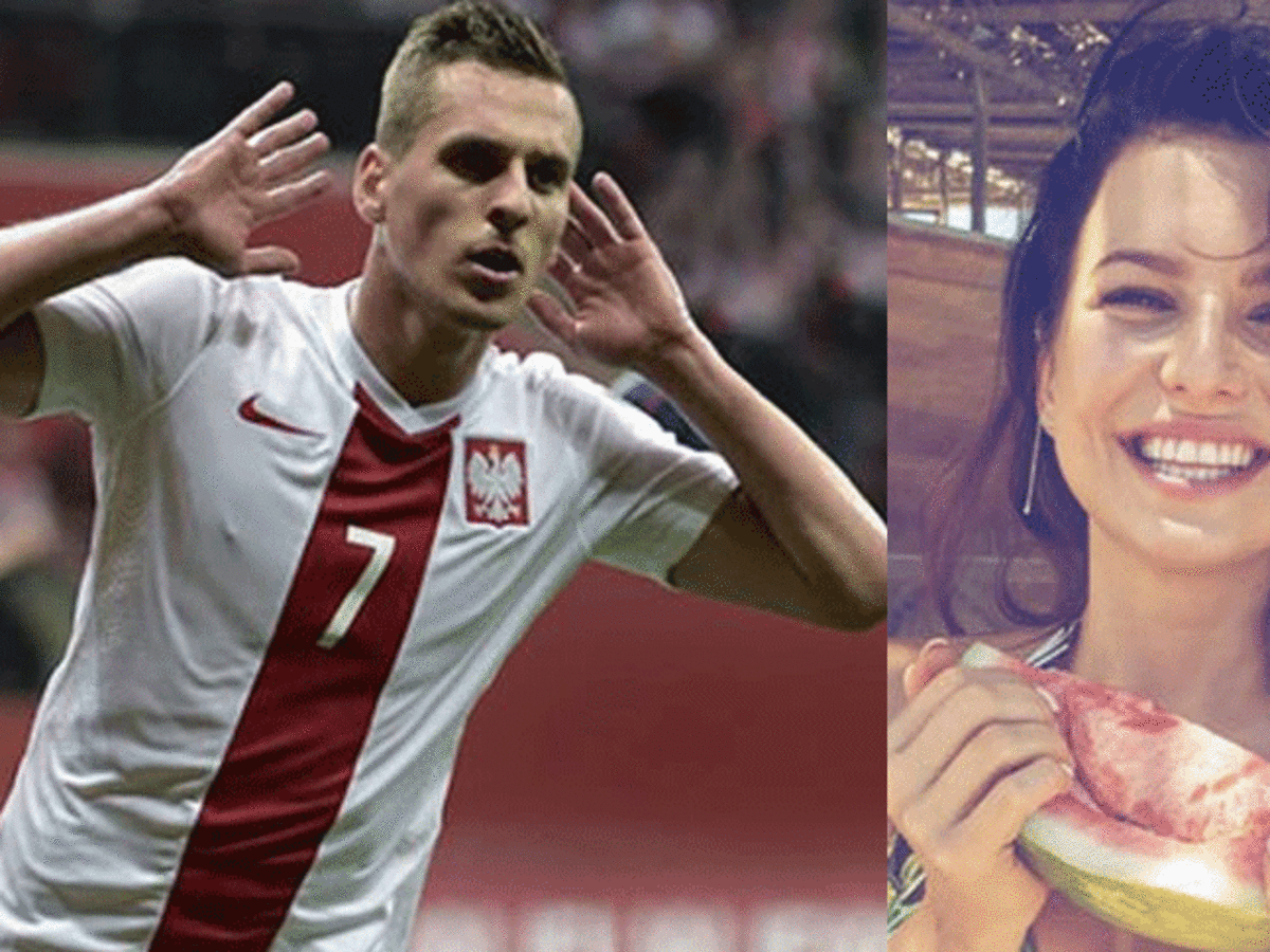 Anna Lewandowska na wakacjach, Arkadiusz Milik podczas meczu Polski