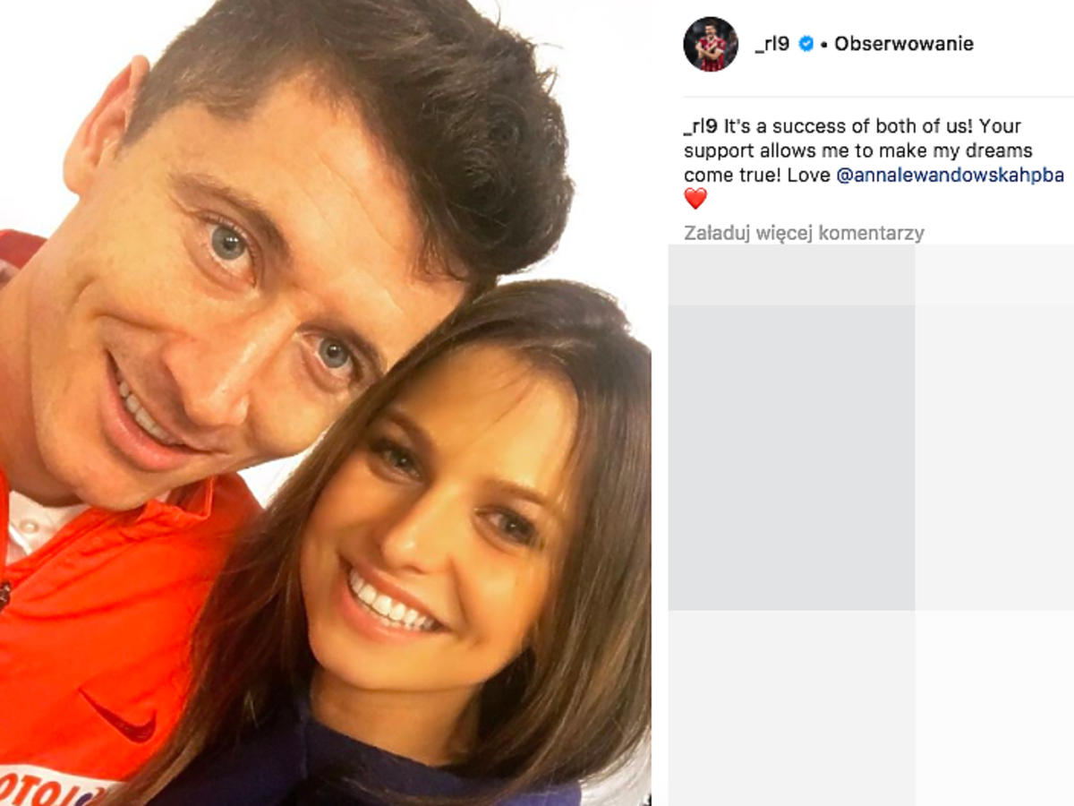 Anna Lewandowska, Robert Lewandowski