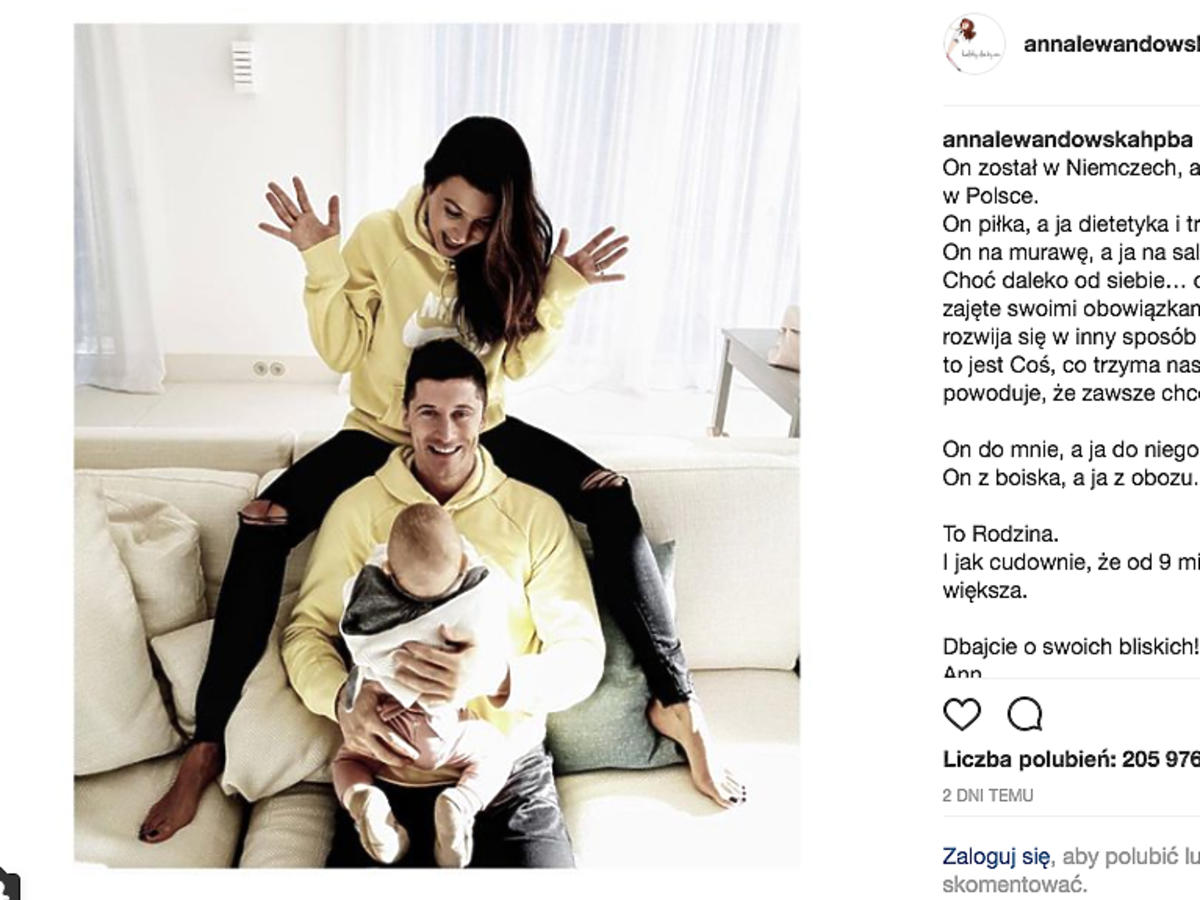 Anna Lewandowska, Robert Lewandowski