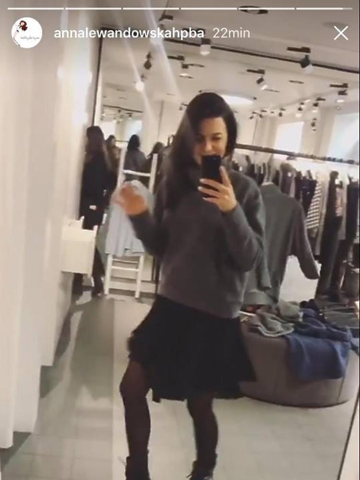 Anna Lewandowska w ciąży