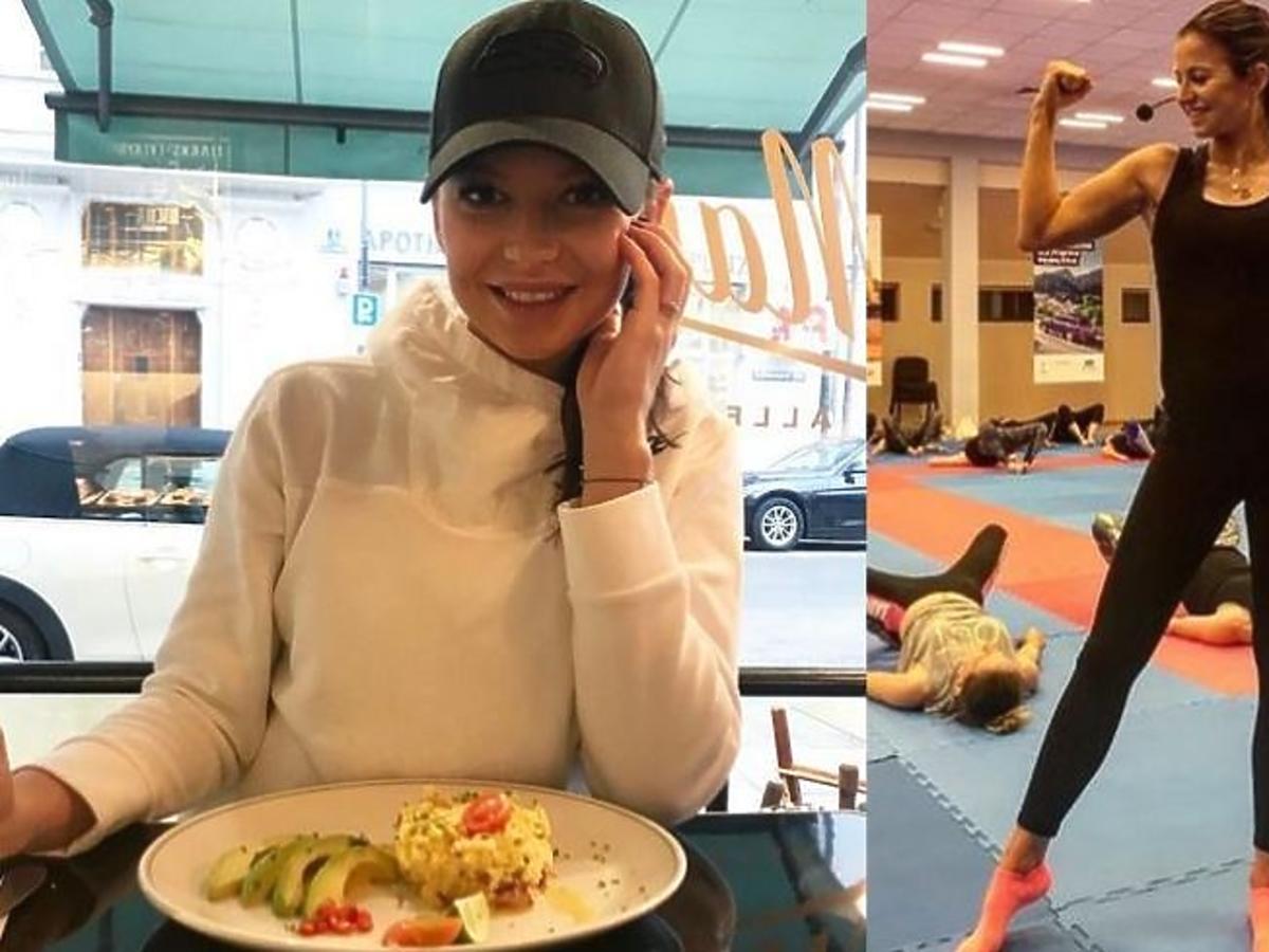 Anna Lewandowska w czapce