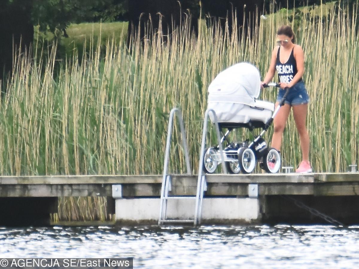 Anna Lewandowska wypoczywa na Mazurach