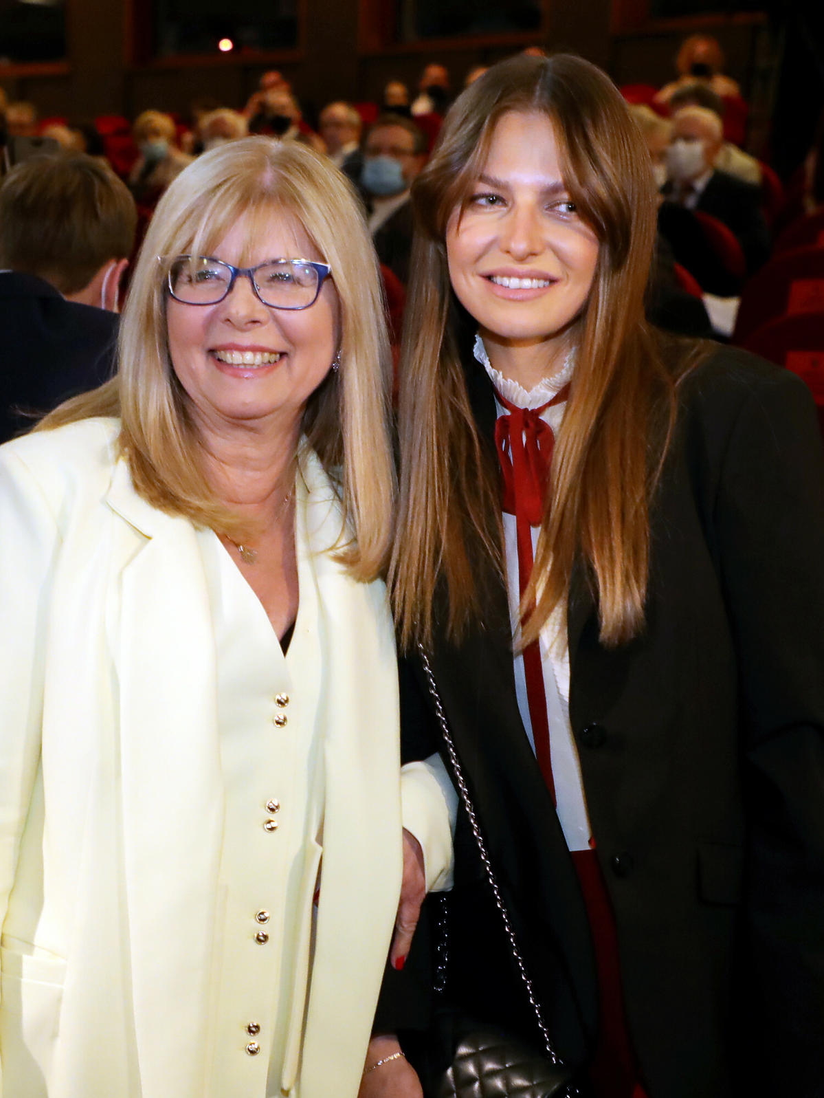 Anna Lewandowska z mamą