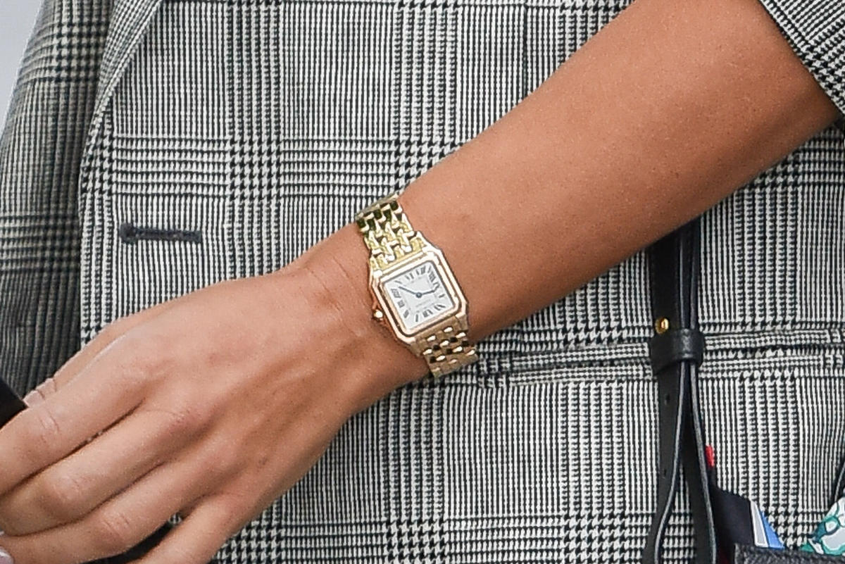 Anna Lewandowska z zegarkiem Cartier za 89 tys. zł
