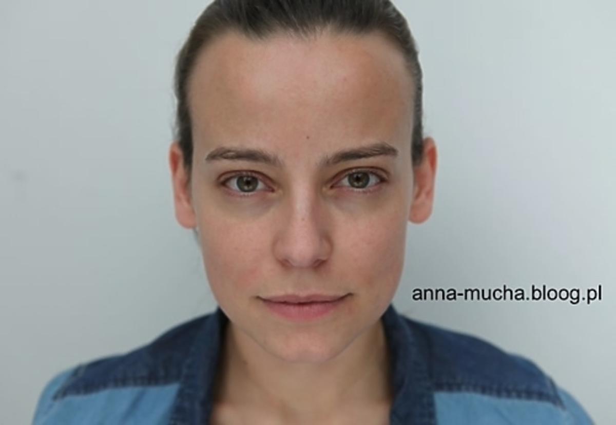 Anna Mucha bez makijażu