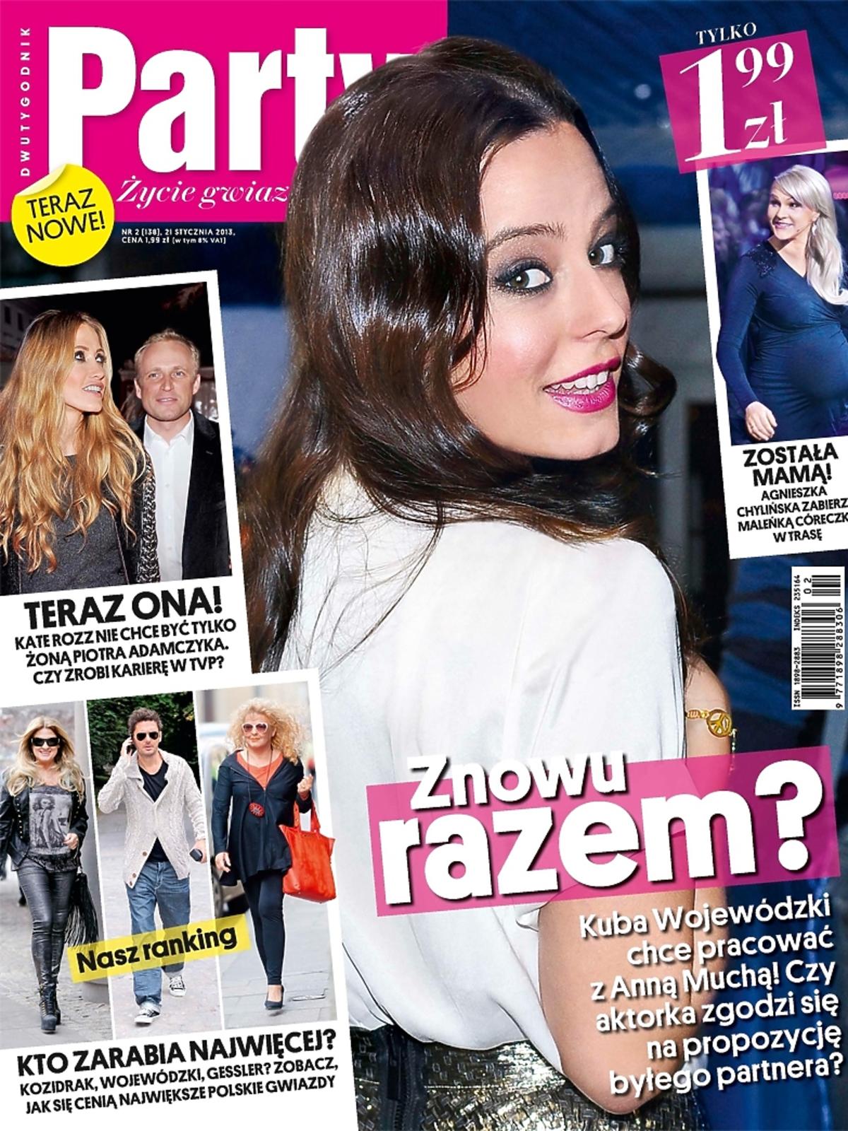 Anna Mucha na okładce Party