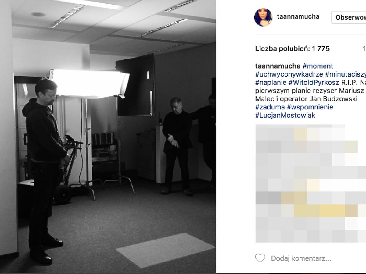 Anna Mucha wspomina Pyrkosza