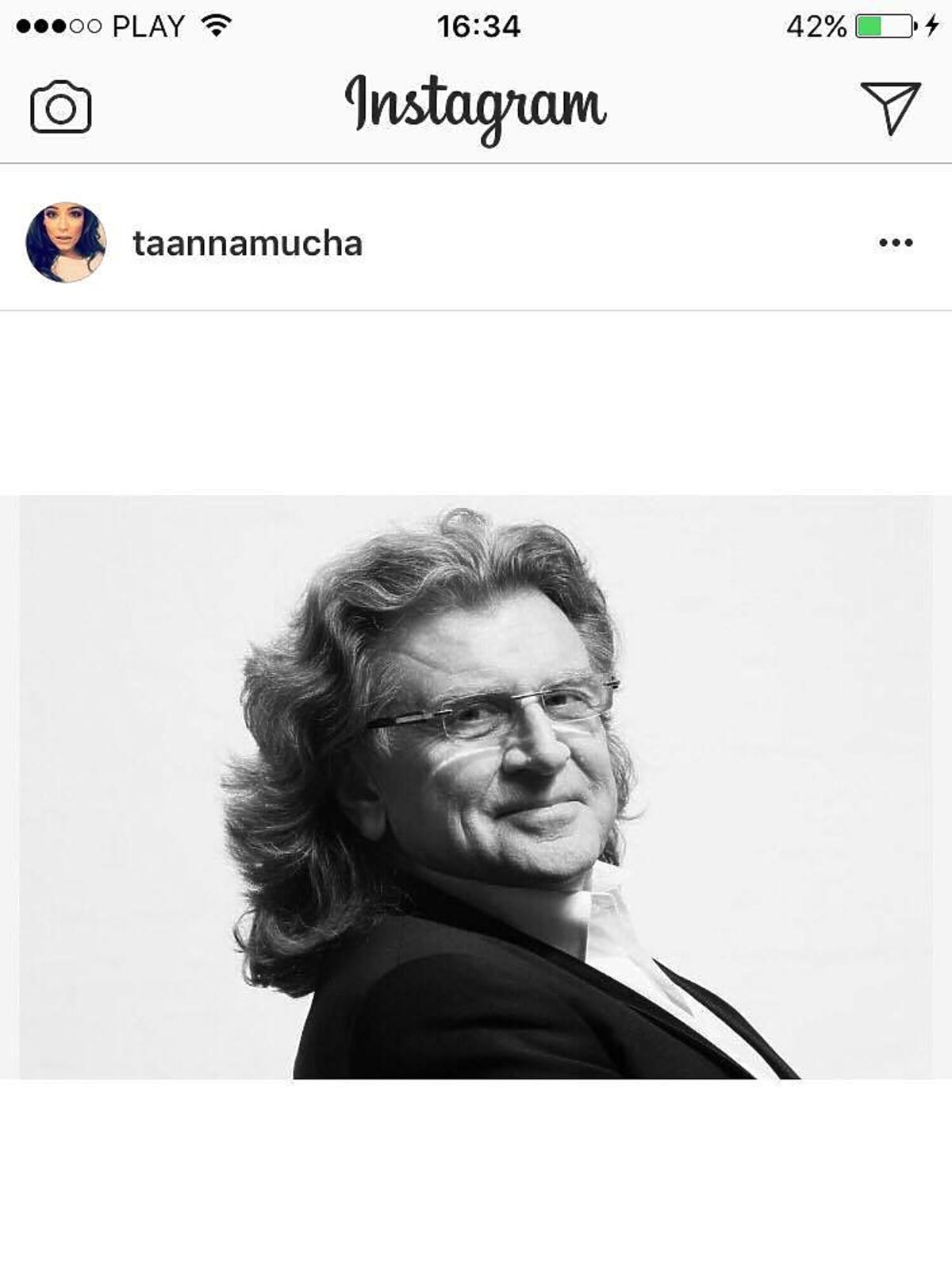 Anna Mucha żegna Zbigniewa Wodeckiego