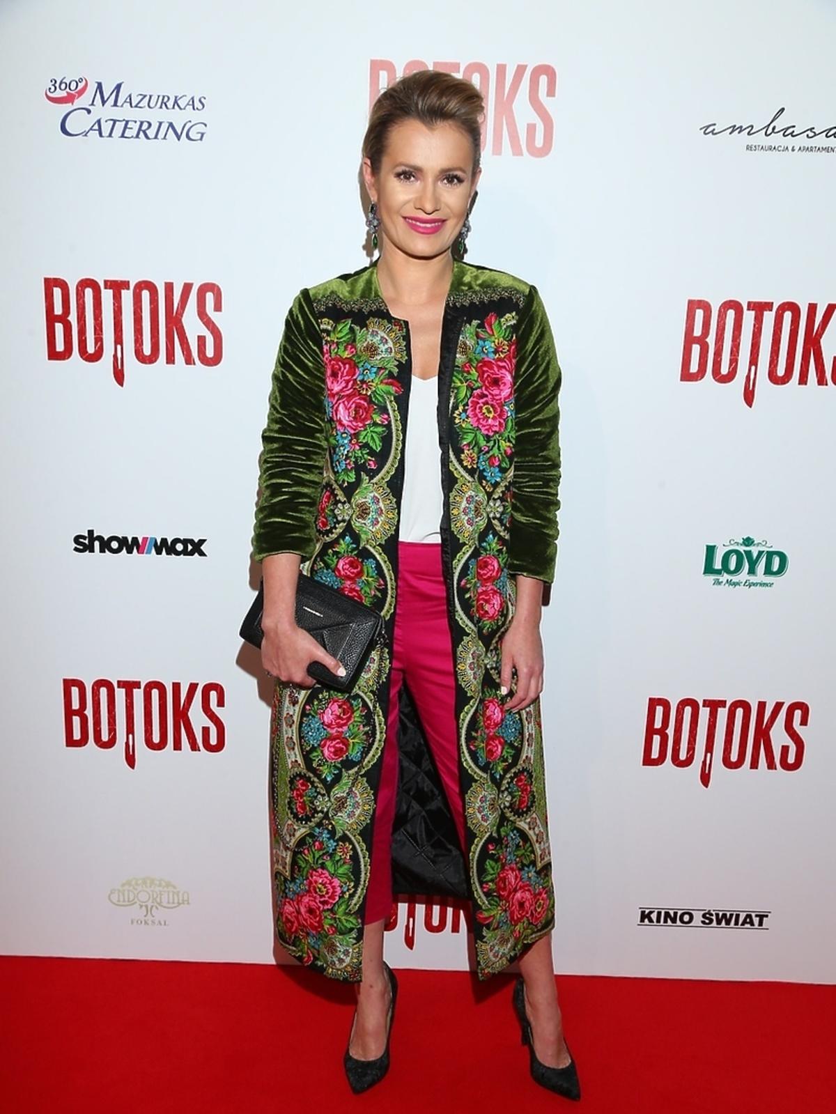 Anna Oberc na premierze filmu