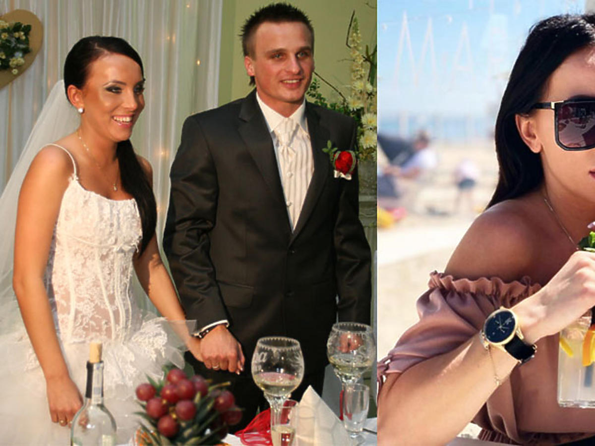 Anna Peszko, Sławomir Peszko zdjęcie ślubne 2009