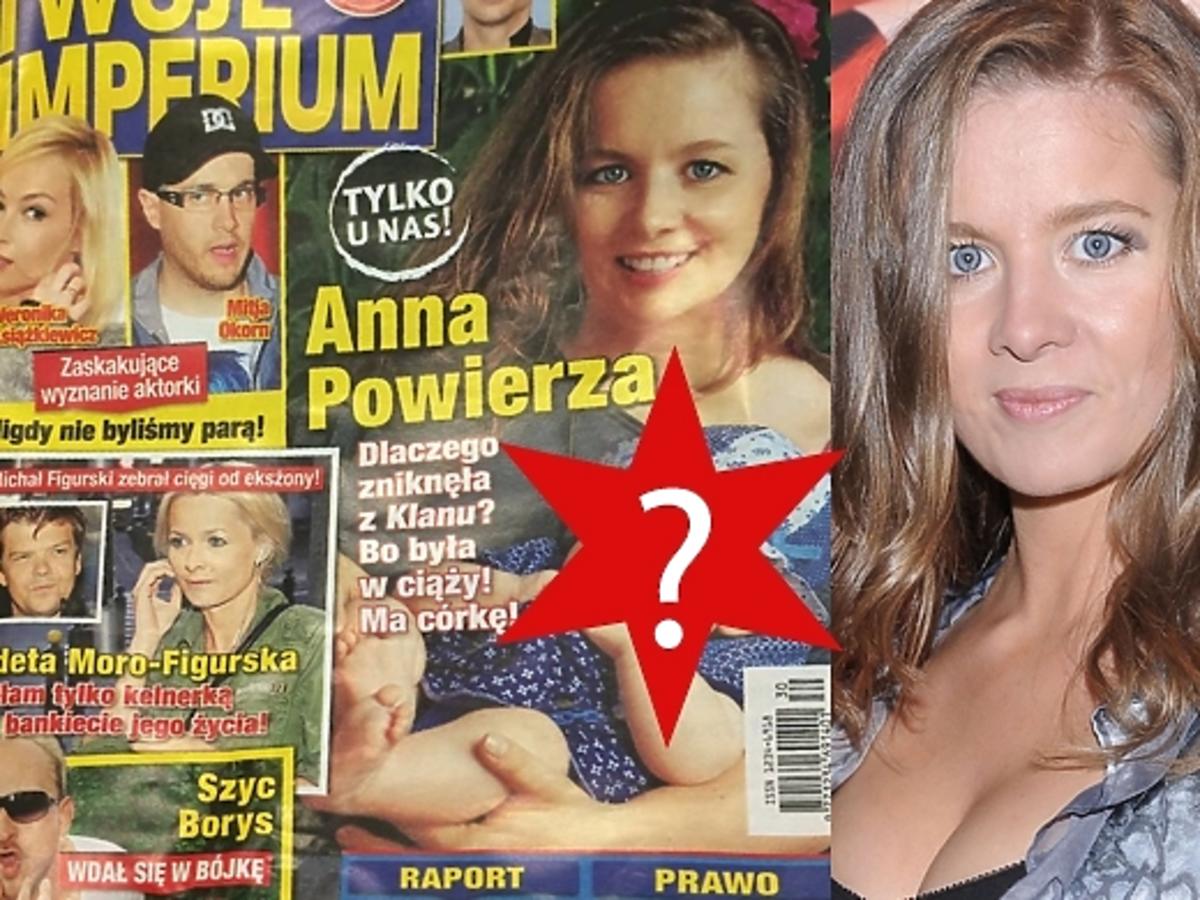 Anna Powierza pokazała córkę na okładce