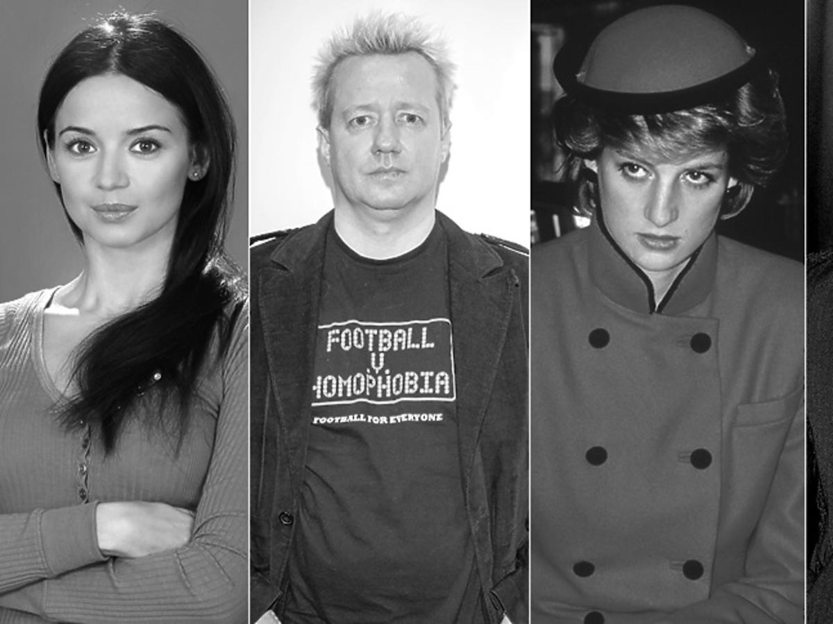 Anna Przybylska, Robert Leszczyński, księżna Diana, Heath Ledger