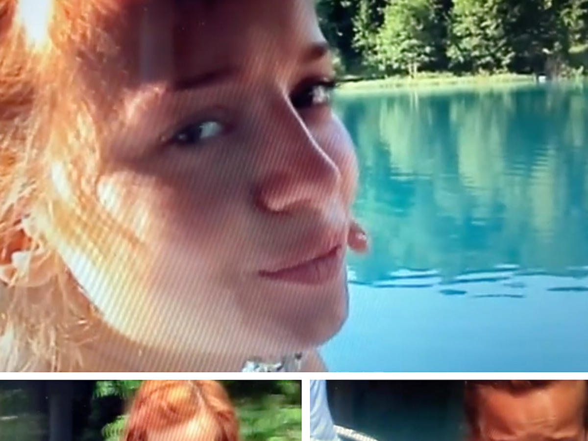 Anna Przybylska, screen z prywatnego wideo opublikowanego przez męża, Jarosława Bieniuka