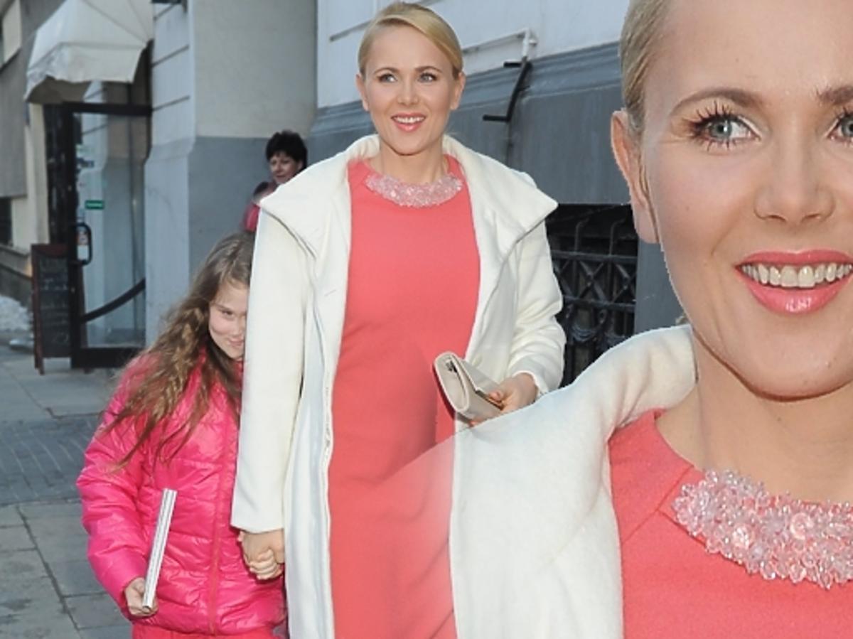 Anna Samusionek z córką Angeliką