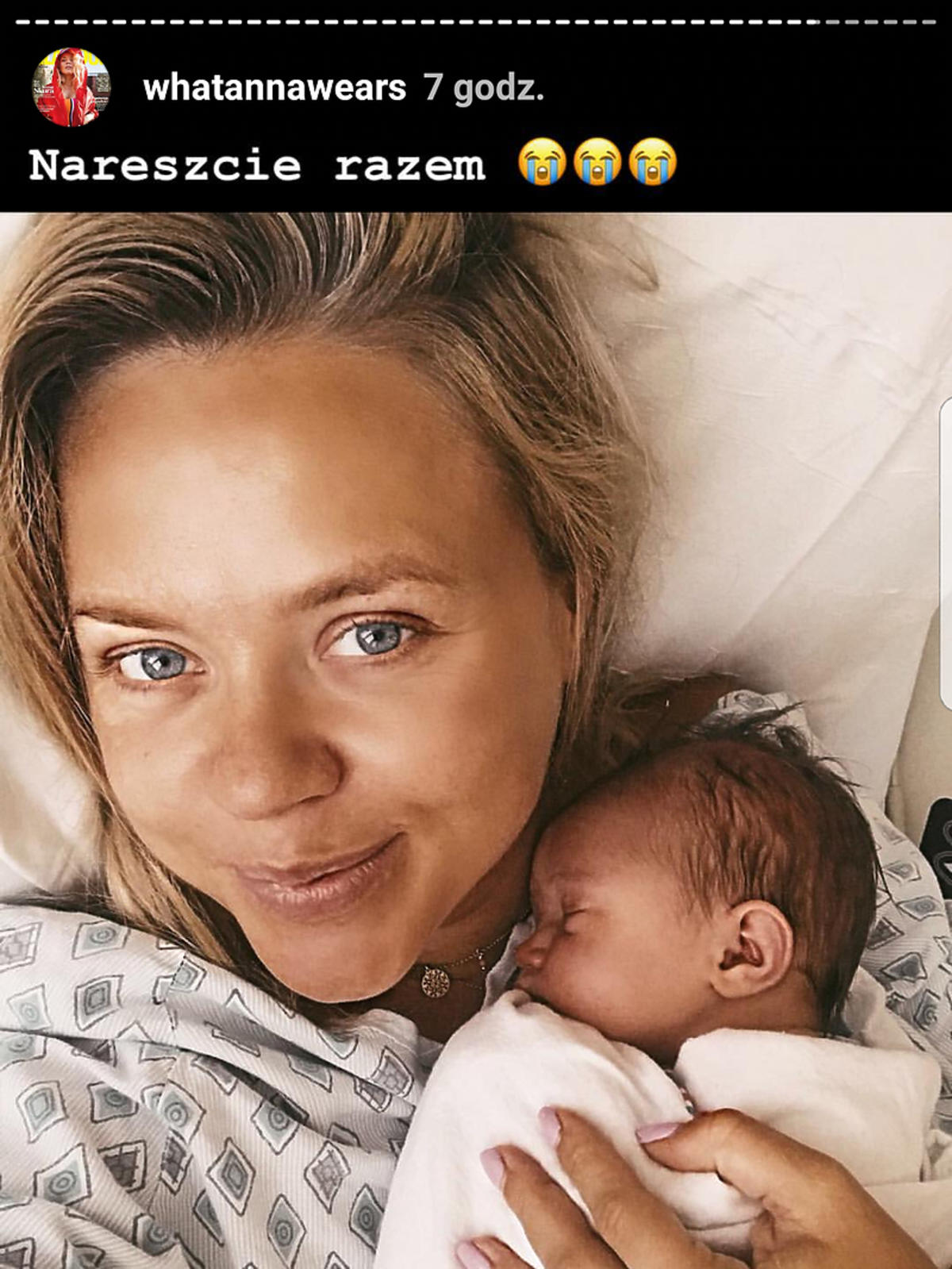 Anna Skura pokazała zdjęcie po porodzie
