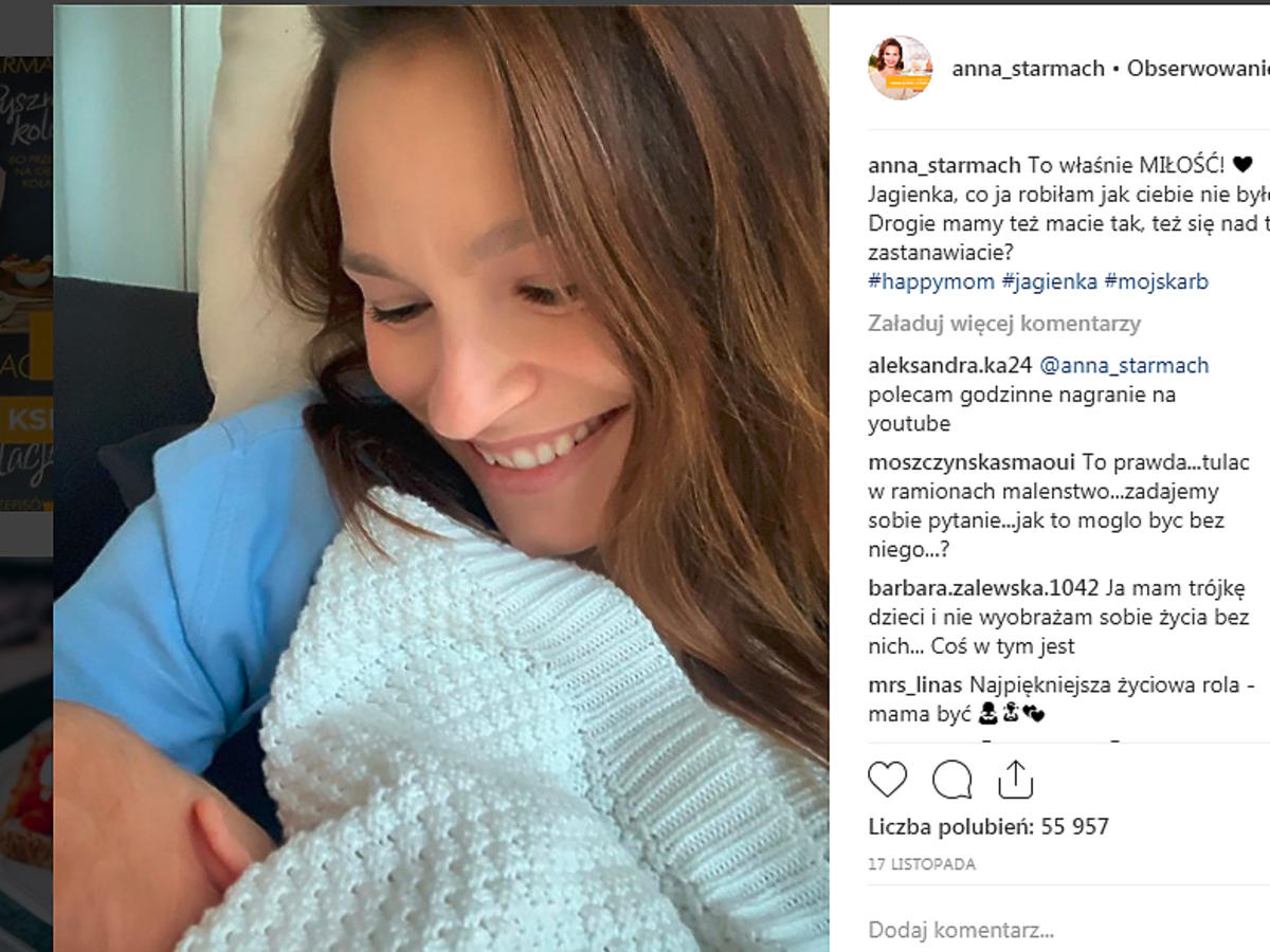 Anna Starmach z córką