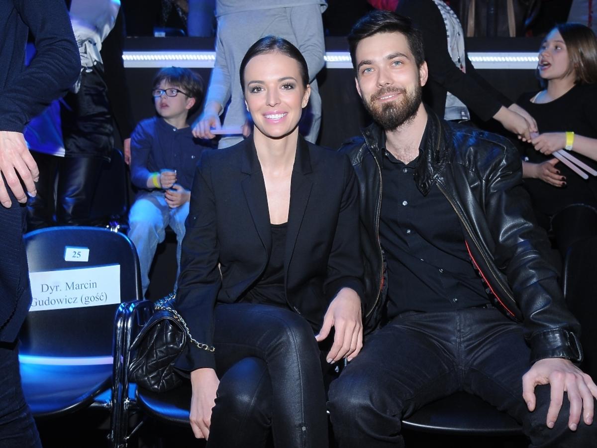 Anna Wendzikowska i Patryk Ignaczak w studiu The Voice of Poland