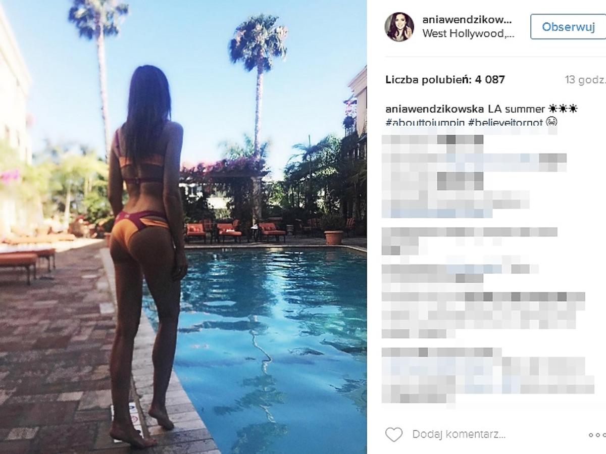 Anna Wendzikowska w bikini