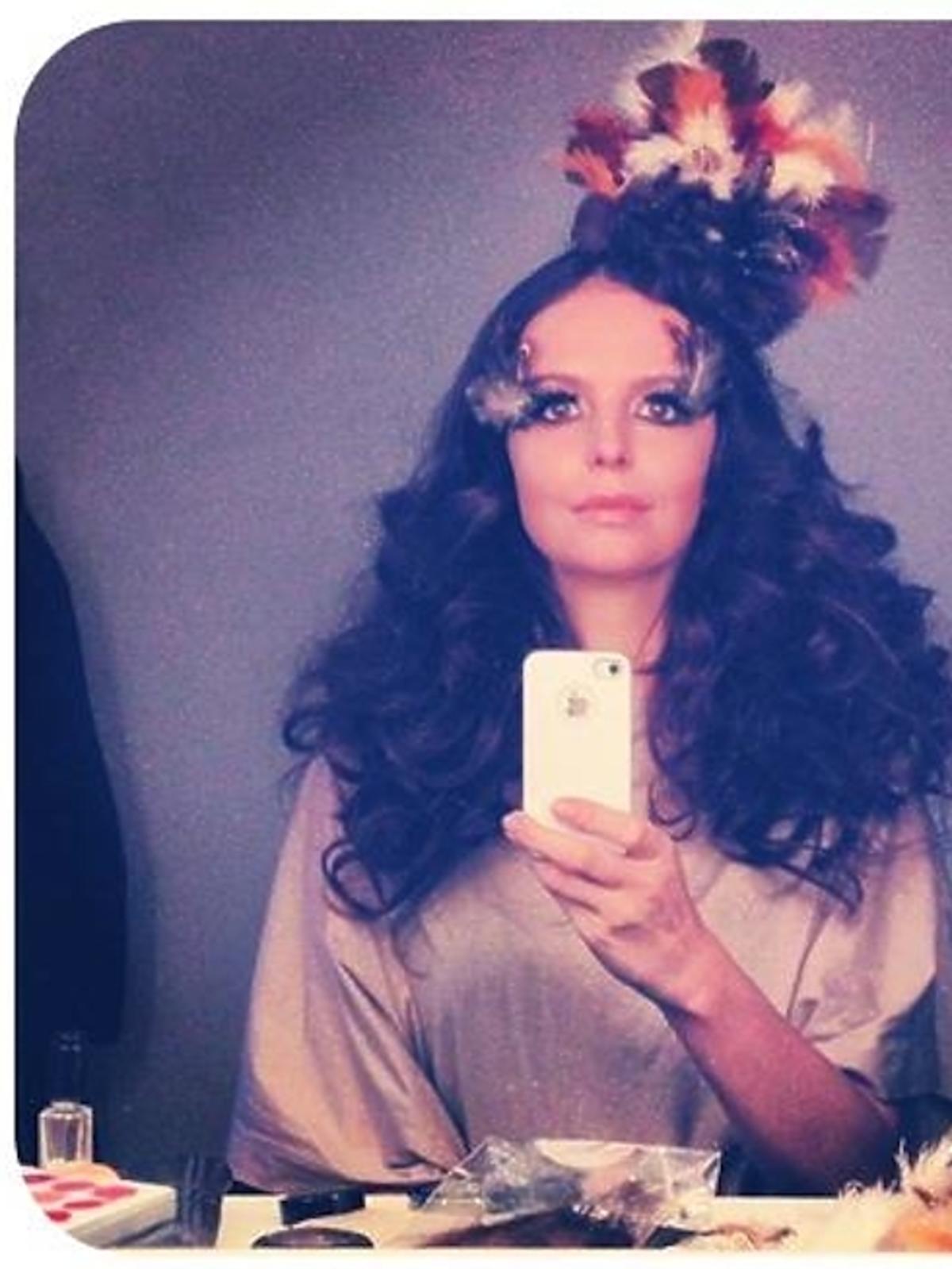 Anna Wendzikowska w Halloween 2012