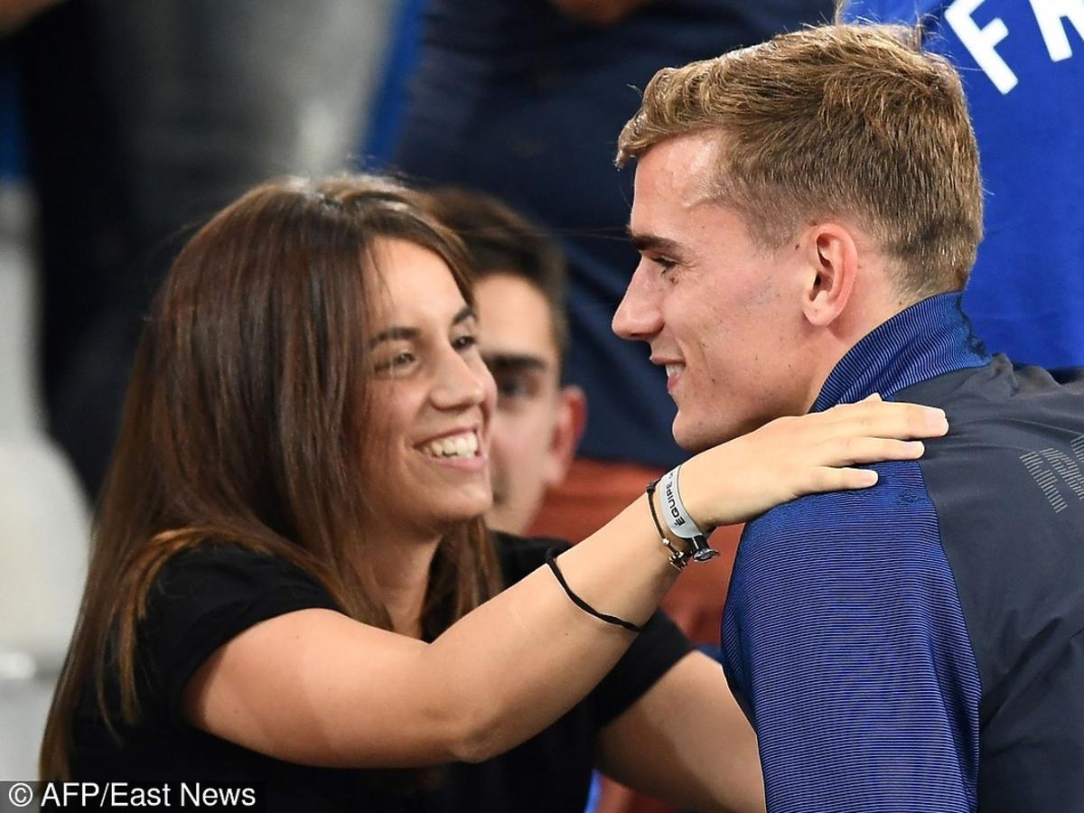 Antoine Griezmann z dziewczyną Eriką