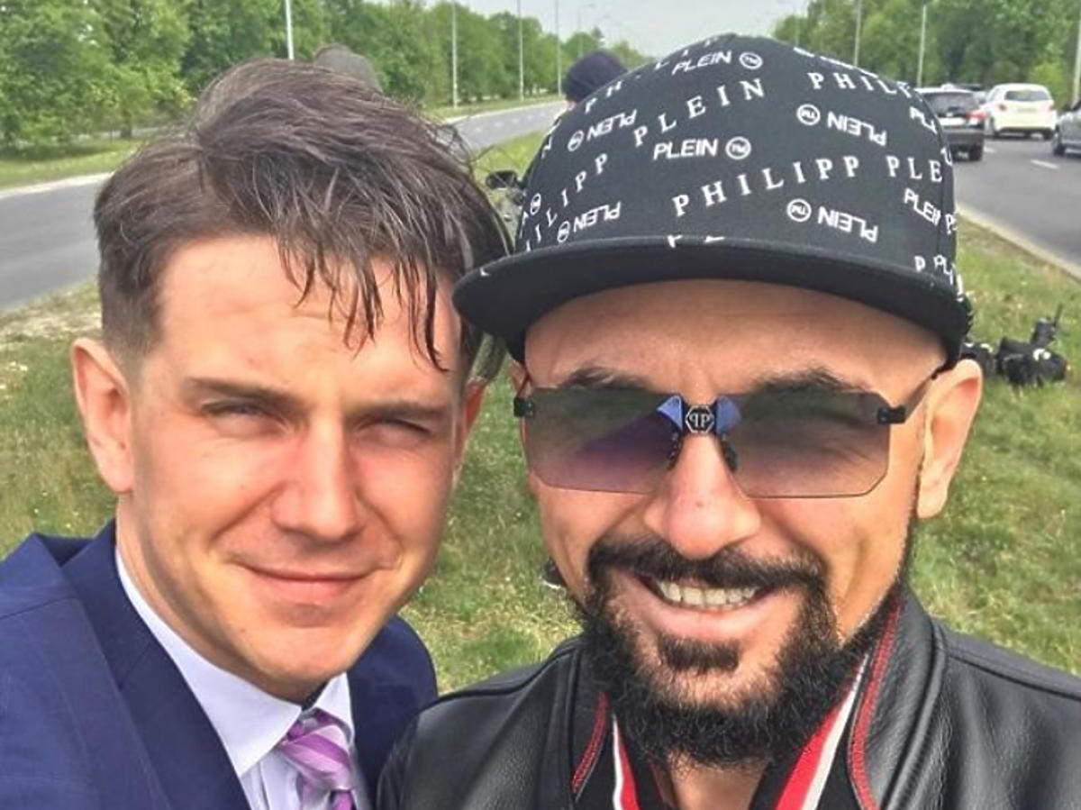 Antoni Królikowski na planie filmu Patryka Vegi