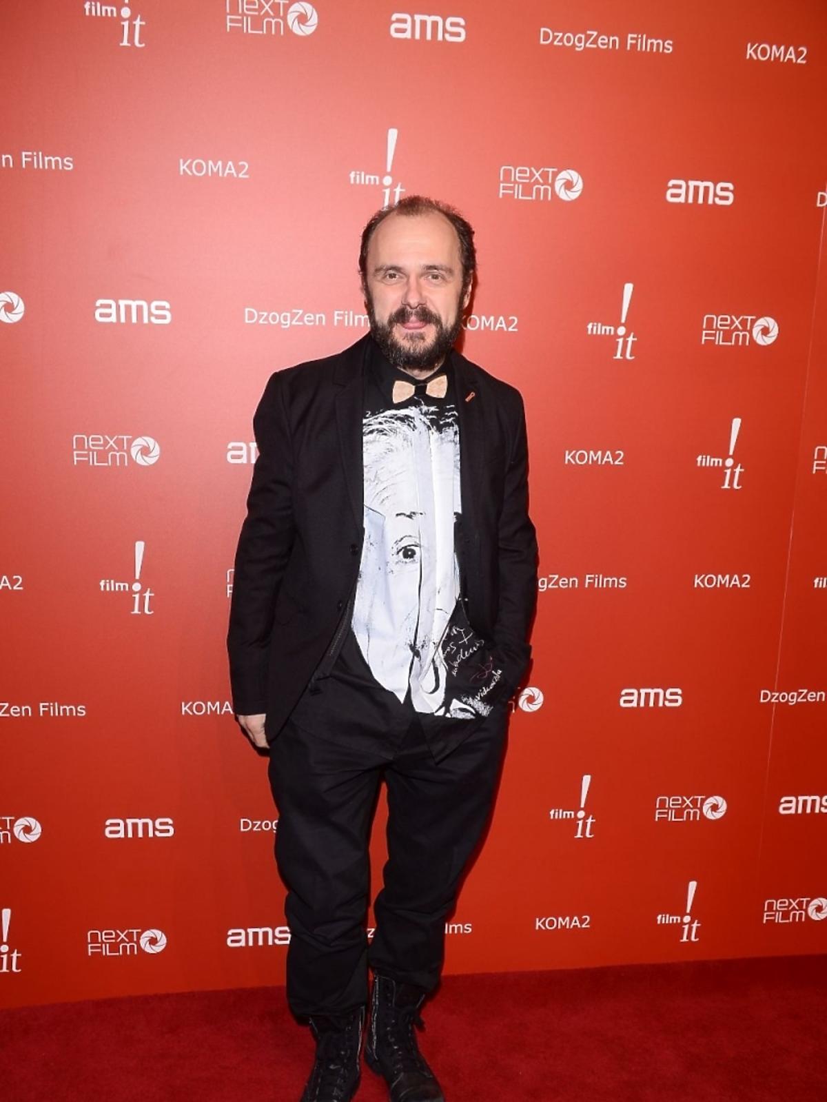 Arkadiusz Jakubik na premierze