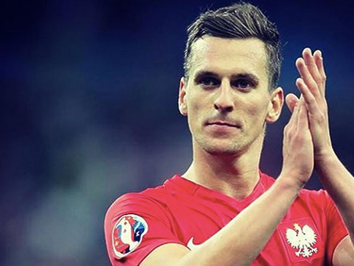 Arkadiusz Milik na boisku