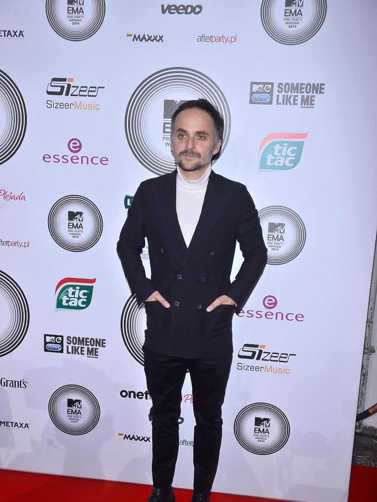 Artur Rojek na MTV EMA Pre-Party 2014