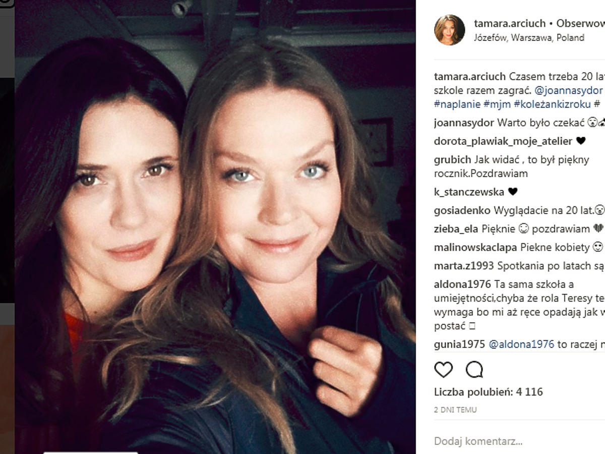 Awantura na Instagramie Tamary Arciuch