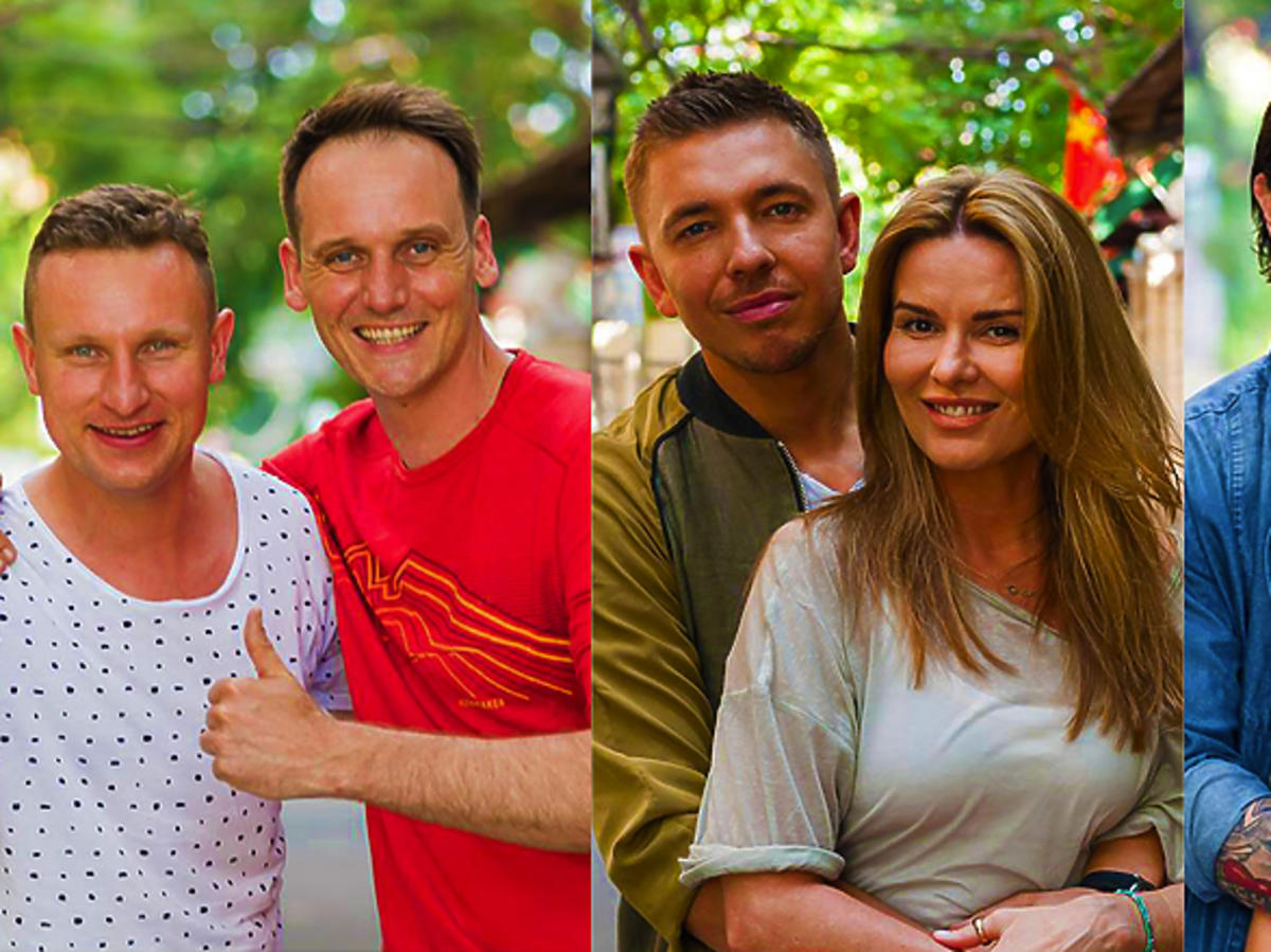 Azja Express, Michał Żurawski, Pascal Brodnicki, Hanna Lis, Małgorzata Rozenek, Łukasz Jemioł, Radosław Majdan