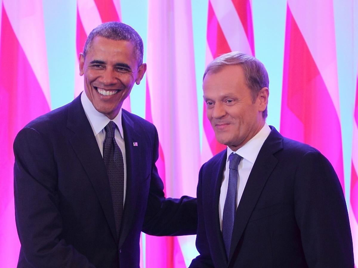Barack Obama i Donald Tusk